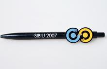 Pix cu clips in forma speciala, logo SIBIU 2007